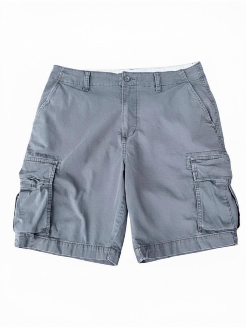 Men's Old Navy 36” Gray Cargo Shorts - Durable Everyday Wear